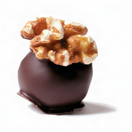 Walnuss-Ingwer-Marzipan-Trüffel