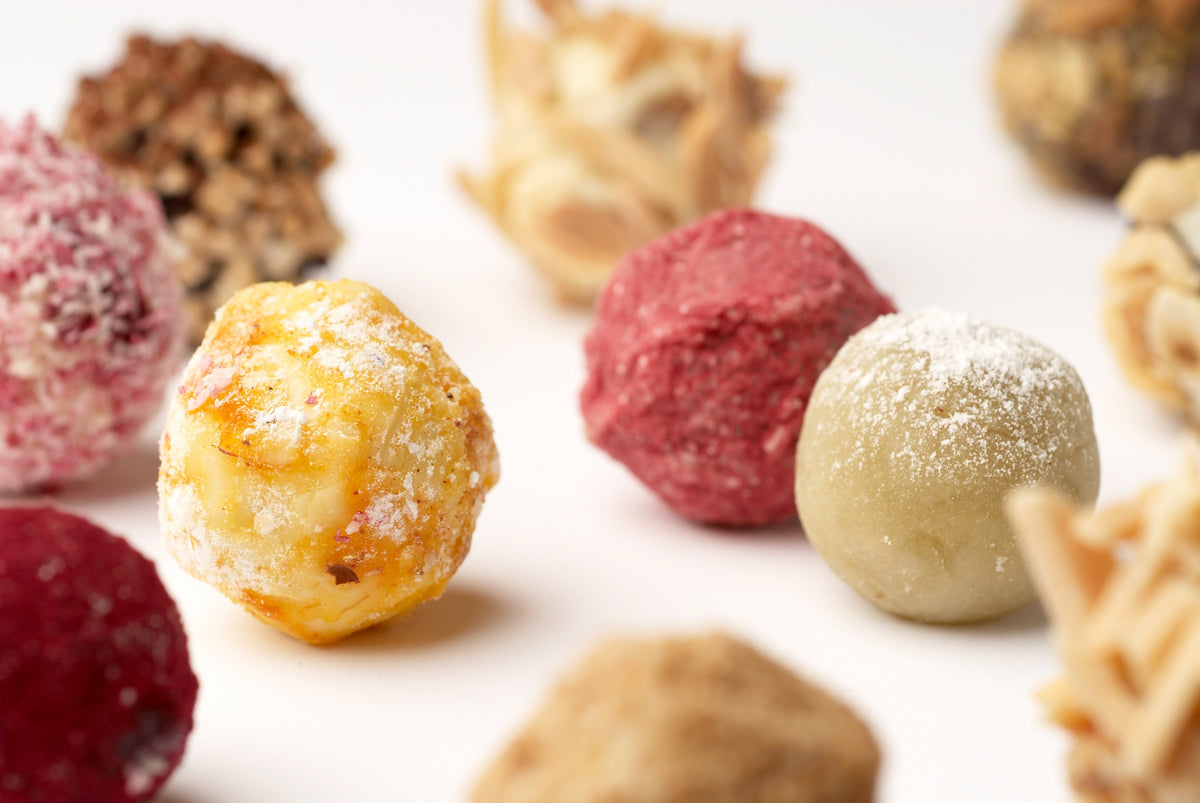 Pralinenpackung ohne Marzipan
