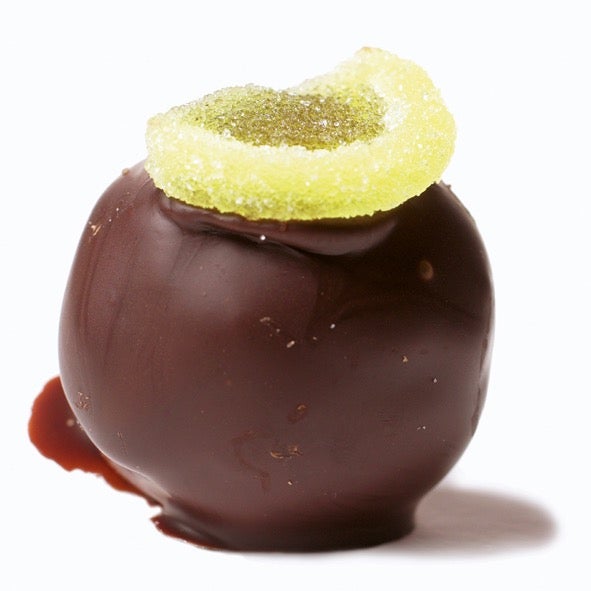 Zitronen-Marzipan-Praline