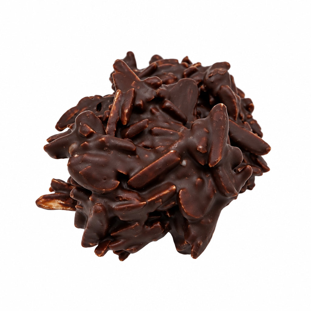 Mandelsplitter mit dunkler Schokolade 70 % von Lembachs Konditorei, 100 g