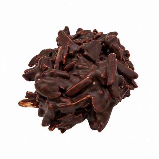 Mandelsplitter mit dunkler Schokolade 70 % von Lembachs Konditorei, 100 g