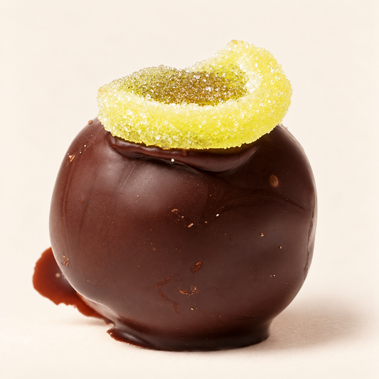 Zitronen-Marzipan-Praline